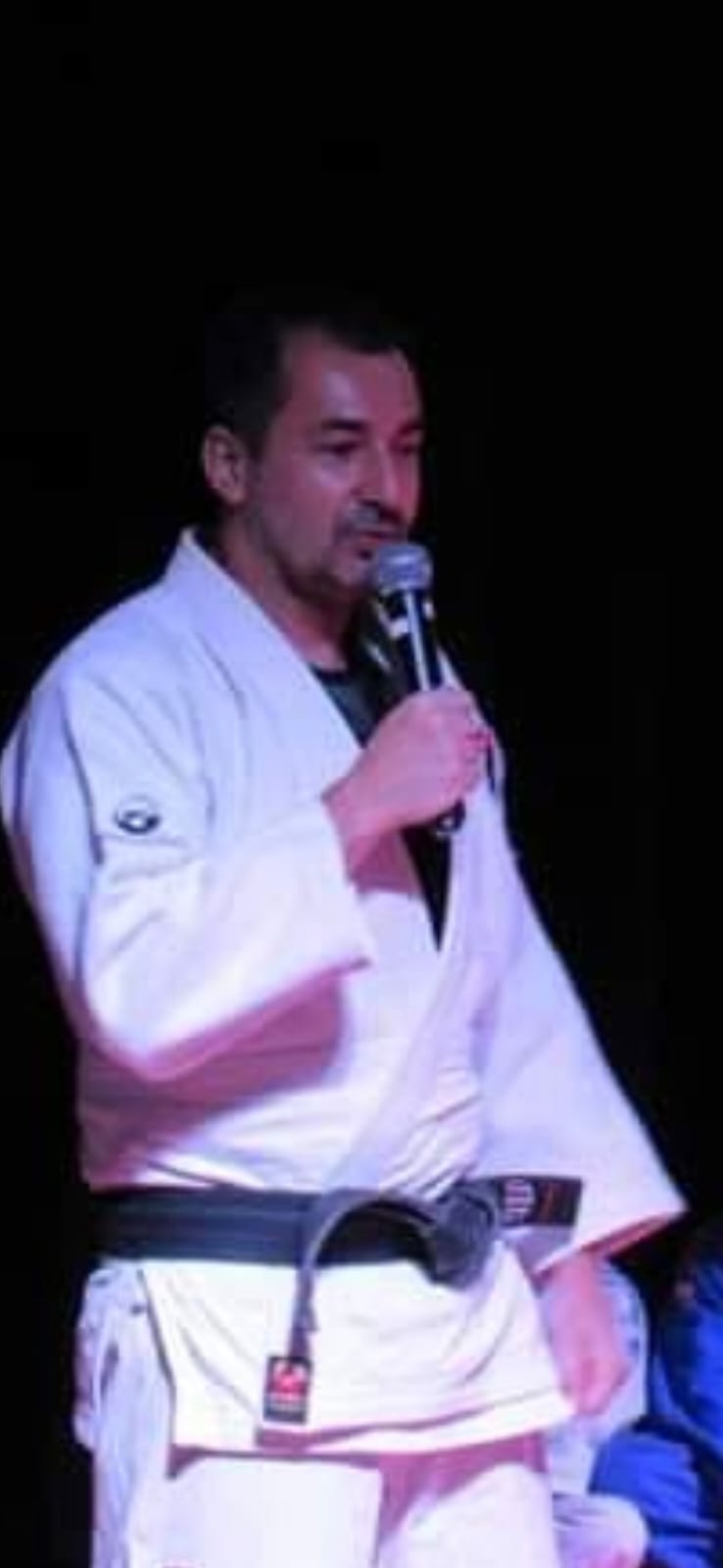 Professor Estevan M. Pinton em Palestra de Judô